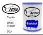 Preview: Toyota, White Tricoat, 2QJ: 500ml Lackdose, von ATW Autoteile West.